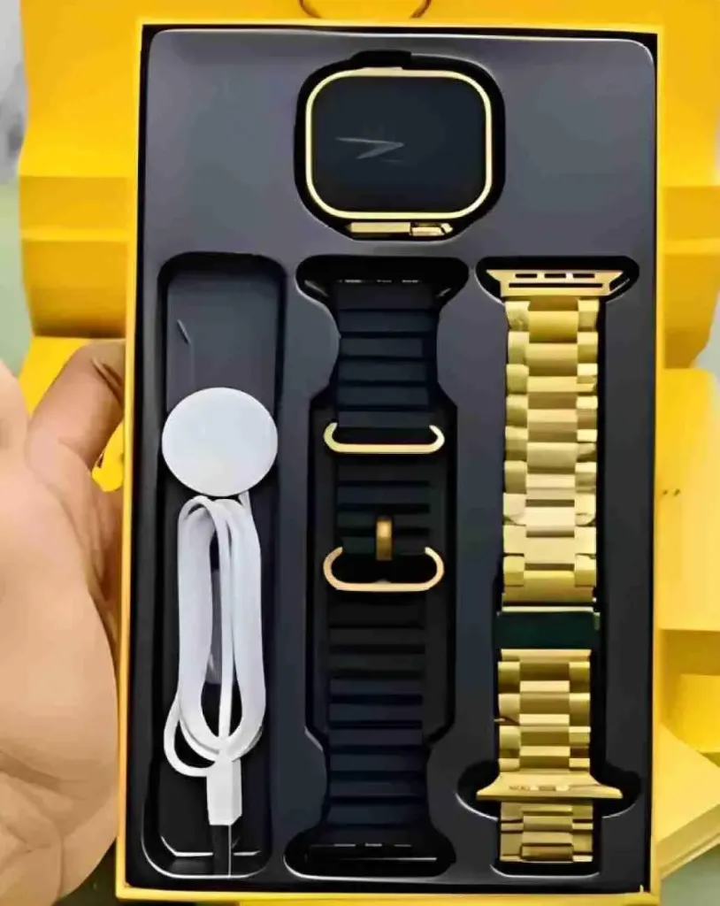 HK-09 Smart Watch Ultra Golden Edition