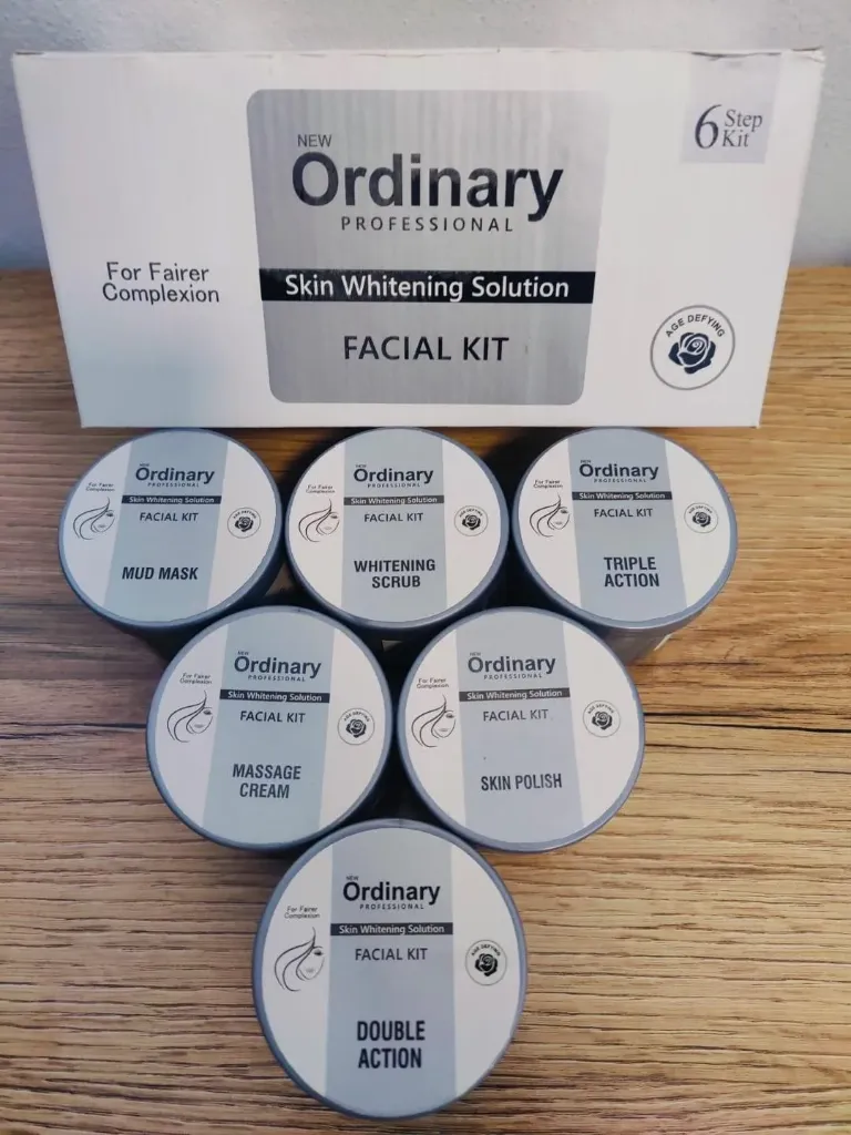 Whitening & Hydrating Facial Kit - 6 Pcs