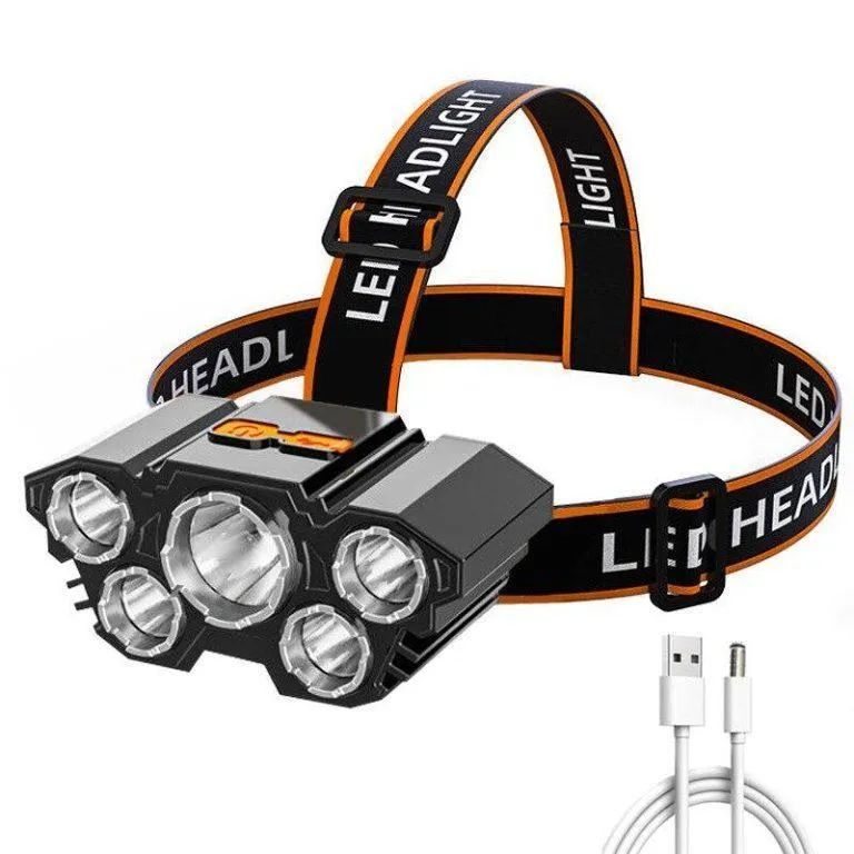 Rechargeable Head LED Light - Essential Camping Gadget