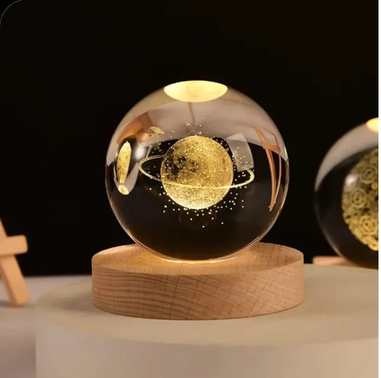 3D Crystal Ball Lamp