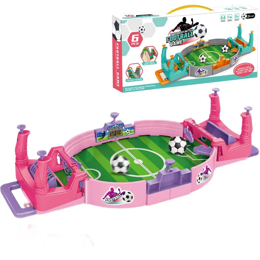 Soccer Table Top Football Game Two Players For Family and Kids