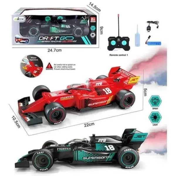 Kid's Formula1 Model RC Car (Red)