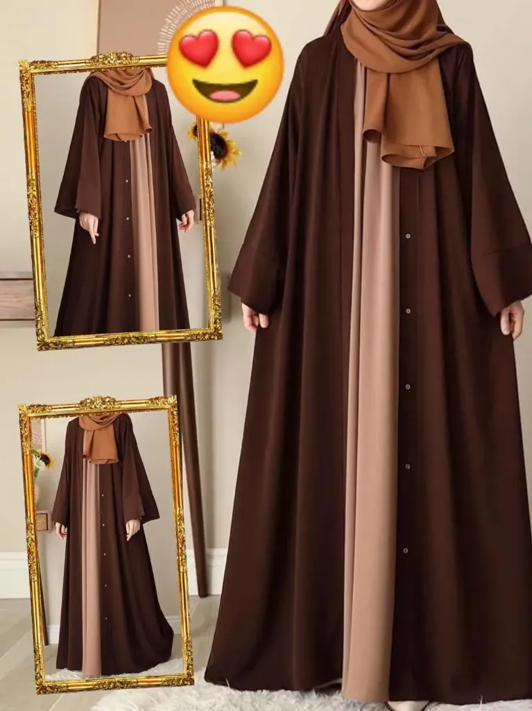 Georgette Plain Maxi Abaya