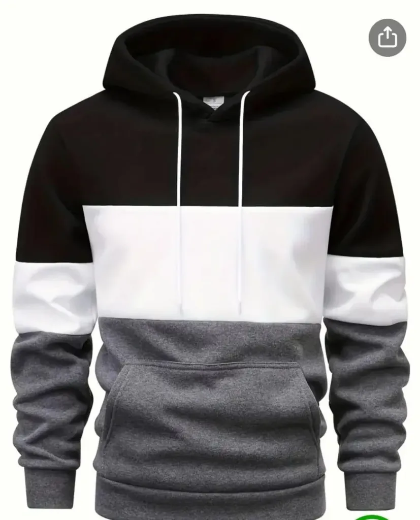 Fleece Plain Hoodie